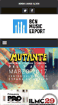 Mobile Screenshot of bcnmusicexport.com